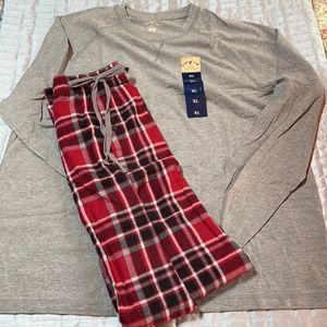 Blue Mountain Red Plaid Women's Flannel Pajama Set  NWT Various size XL